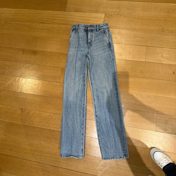 Alexander Wang Light Blue Straight Leg Jeans